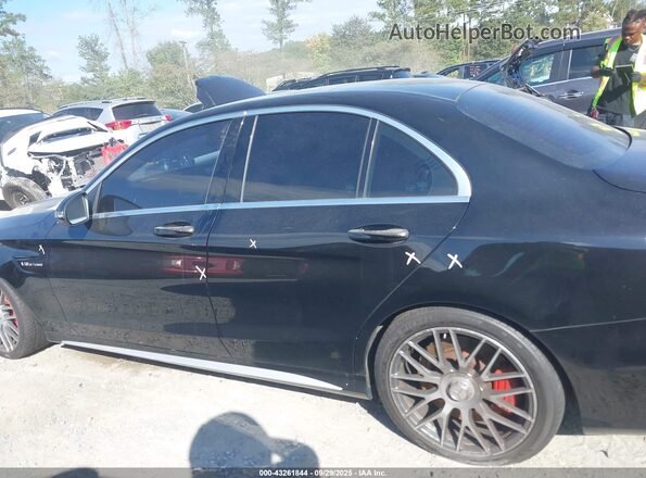 55SWF8HB0GU128102 2016 MERCEDES-BENZ AMG C 63 Black Vista interior de 360 grados