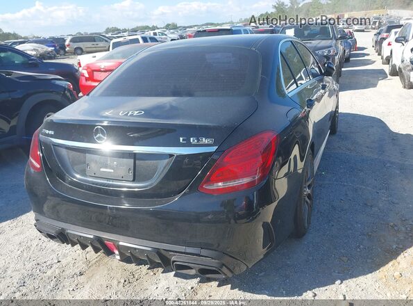 55SWF8HB0GU128102 2016 MERCEDES-BENZ AMG C 63 Black Trasero derecho