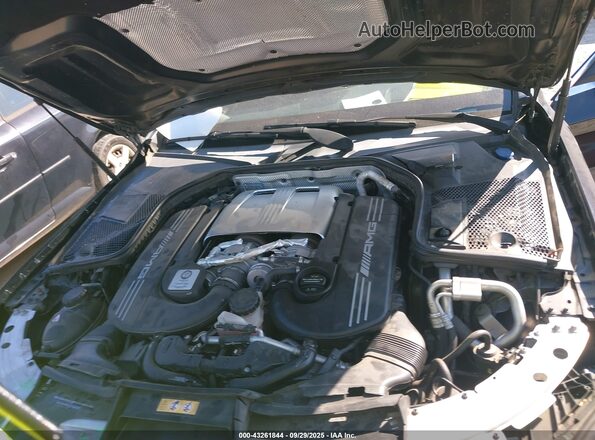 55SWF8HB0GU128102 2016 MERCEDES-BENZ AMG C 63 Black Vista trasera