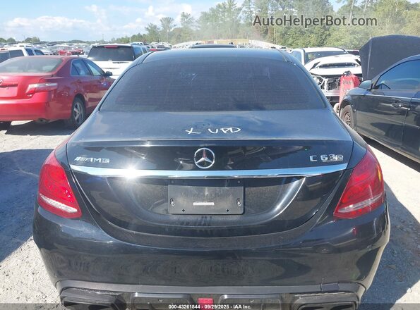 55SWF8HB0GU128102 2016 MERCEDES-BENZ AMG C 63 Black 