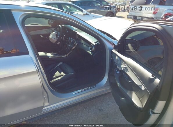 55SWF8HB0LU330237 2020 MERCEDES-BENZ C Silver Вид салону спереду