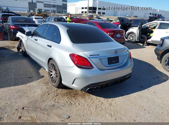 55SWF8HB0LU330237 2020 MERCEDES-BENZ C Silver Задня ліва чверть