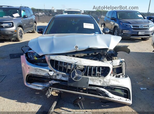 55SWF8HB0LU330237 2020 MERCEDES-BENZ C Silver Вид щитка приладів