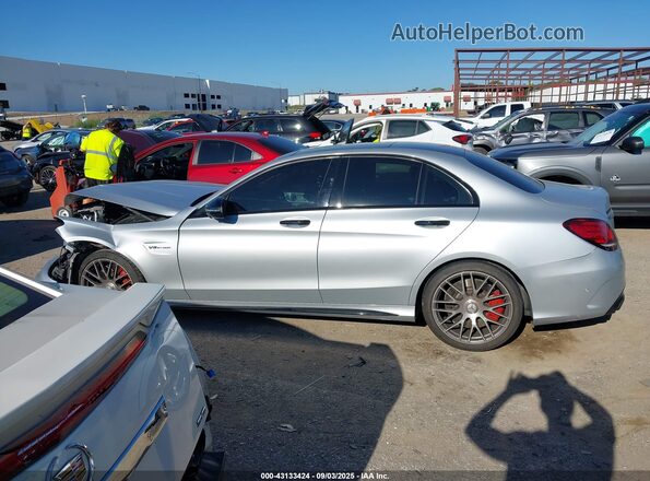55SWF8HB0LU330237 2020 MERCEDES-BENZ C Silver Панорамний вид салону 360°