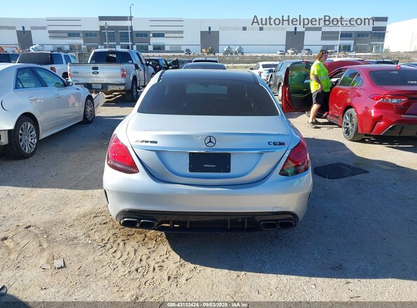 55SWF8HB0LU330237 2020 MERCEDES-BENZ C Silver 