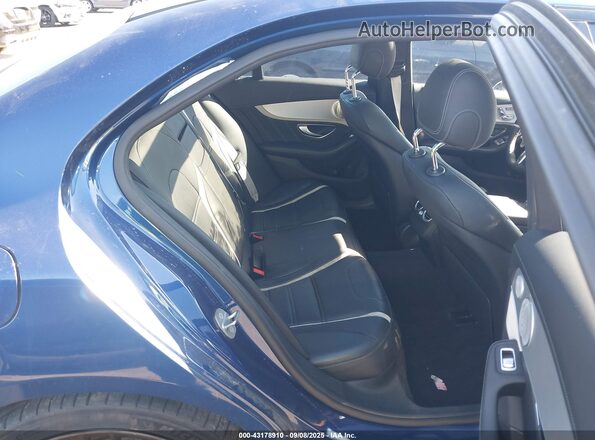 55SWF8HB1JU236235 2018 MERCEDES-BENZ AMG C 63 Blue VIN sticker view
