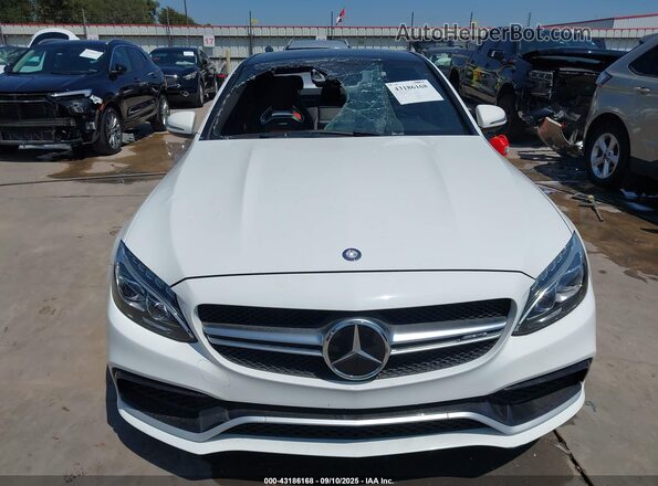 55SWF8HB3GU114520 2016 MERCEDES-BENZ AMG C 63 White 