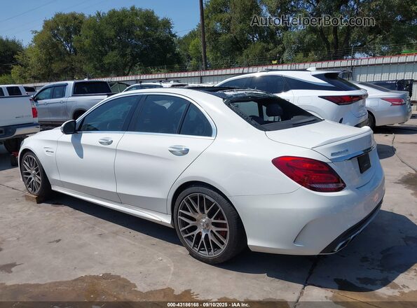 55SWF8HB3GU114520 2016 MERCEDES-BENZ AMG C 63 White Հետևի ձախ