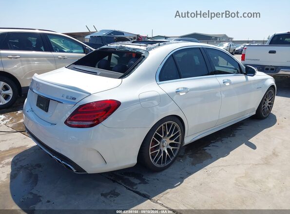 55SWF8HB3GU114520 2016 MERCEDES-BENZ AMG C 63 White Հետևի աջ