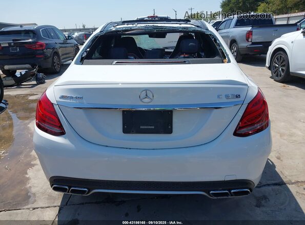 55SWF8HB3GU114520 2016 MERCEDES-BENZ AMG C 63 White 