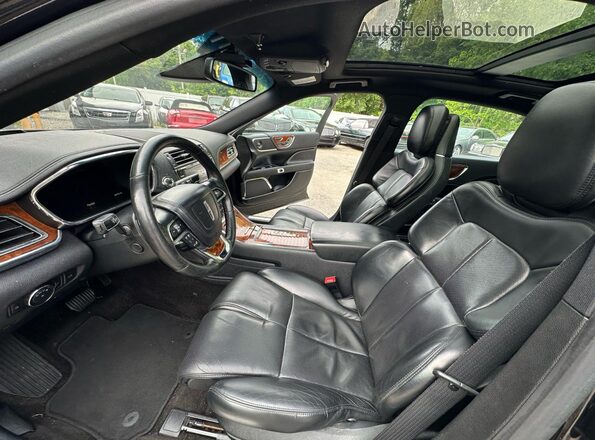 1LN6L9NP8L5601946 2020 LINCOLN CONTINENTA Black Вид задньої частини салону