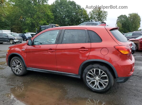 JA4AR3AWXJU018511 2018 MITSUBISHI OUTLANDER Red Tył prawy