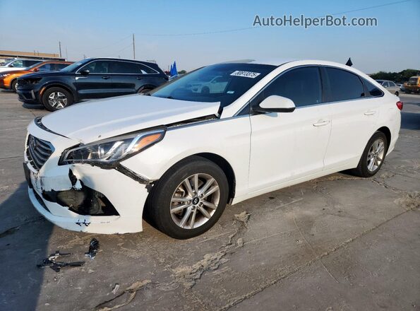 5NPE24AF9HH558017 2017 HYUNDAI SONATA White 