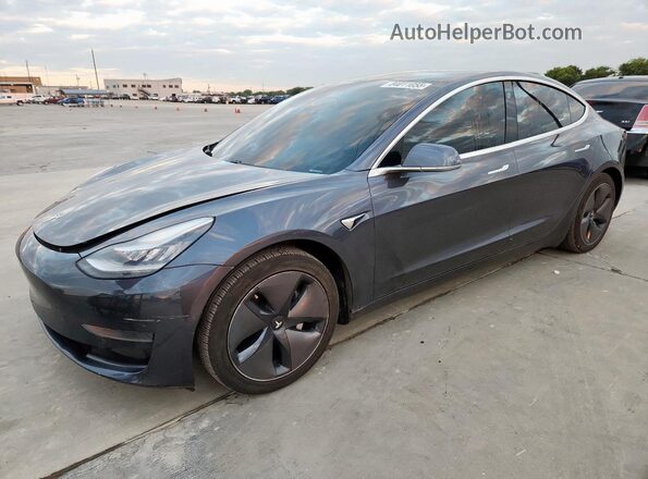 5YJ3E1EA9LF739220 2020 TESLA MODEL 3 Серебряный Задняя левая четверть