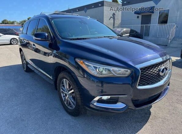 5N1DL0MM9LC538281 2020 INFINITI QX60 Blue Դիմացի տեսք