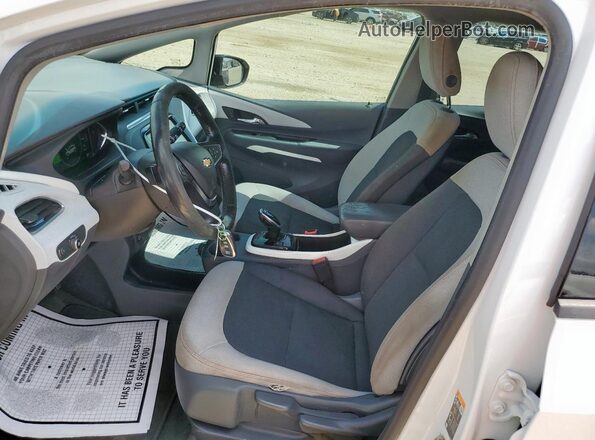 1G1FW6S08L4113127 2020 CHEVROLET BOLT White Dashboard view