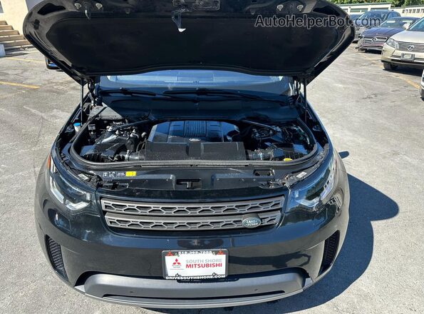 SALRG2RV8L2423164 2020 LAND ROVER DISCOVERY Black უკანა სავარძლების ხედი