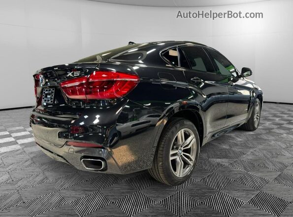 5UXKU2C5XH0N84XXX 2017 BMW X6 Black 