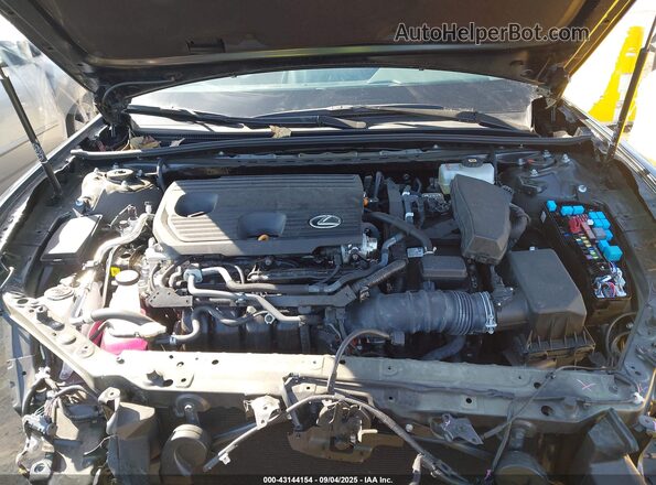58ACA1C17NU024370 2022 LEXUS ES 300H Black Widok z tyłu