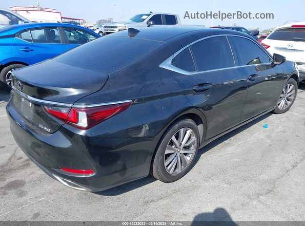 58ACZ1B13LU080510 2020 LEXUS ES 350 Black Задня права чверть