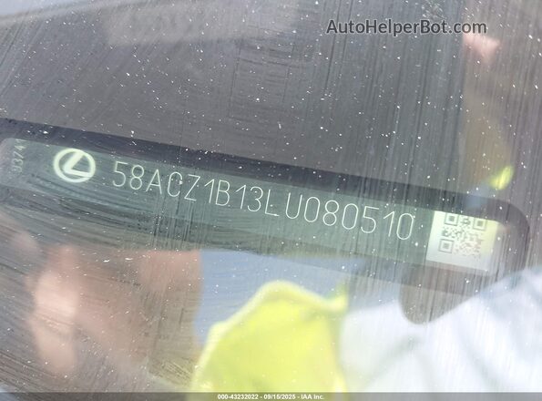 58ACZ1B13LU080510 2020 LEXUS ES 350 Black Вид підкапотного простору