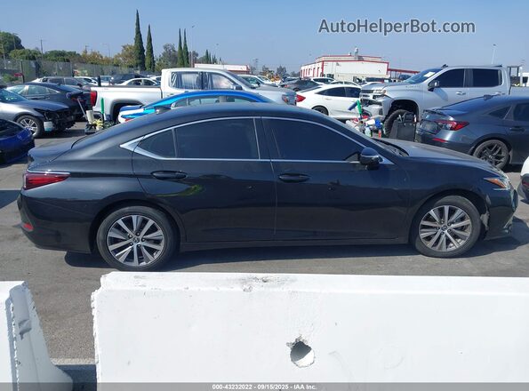 58ACZ1B13LU080510 2020 LEXUS ES 350 Black Вид задньої частини салону
