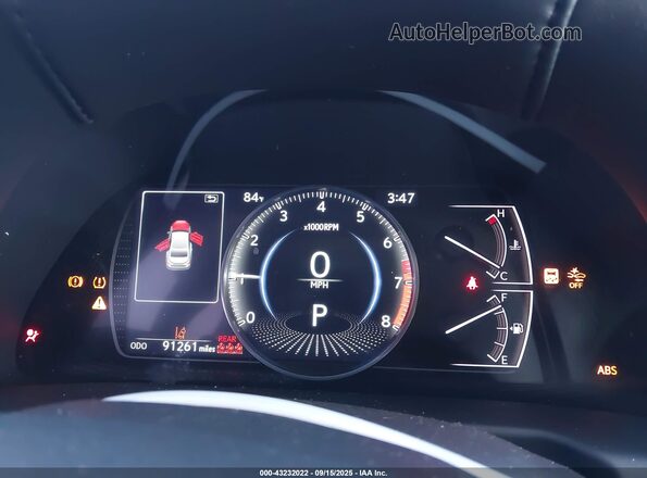 58ACZ1B13LU080510 2020 LEXUS ES 350 Black Вид задніх сидінь