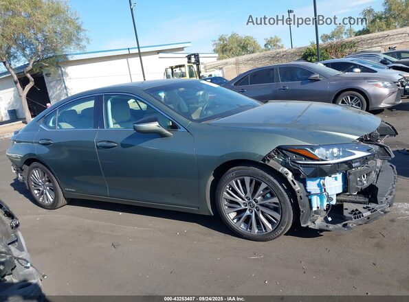 58AD21B12LU010862 2020 LEXUS ES 300H Green Панорамний вид салону 360°