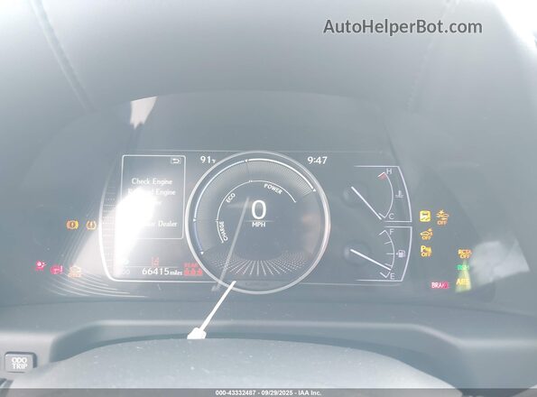 58AD21B16LU007981 2020 LEXUS ES 300H Silver Вид задніх сидінь