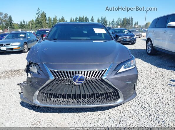58AD21B19LU005349 2020 LEXUS ES Gray Widok zestawu wskaźników