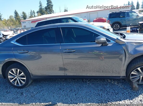 58AD21B19LU005349 2020 LEXUS ES Gray Widok wnętrza z tyłu