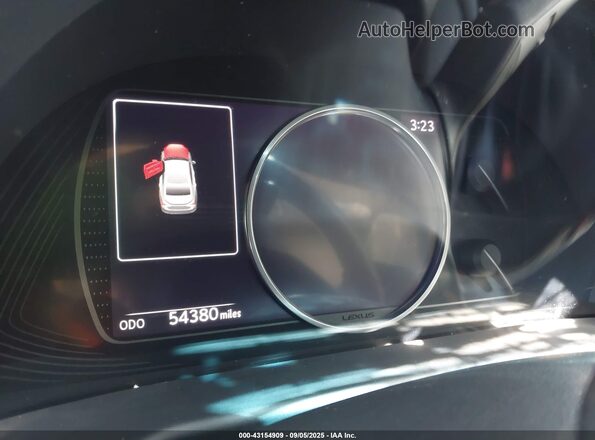 58AD21B19LU009773 2020 LEXUS ES Black Вид задніх сидінь