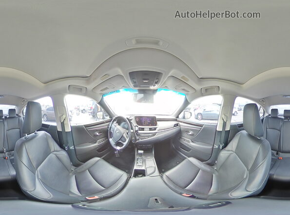 58AD21B19LU011782 2020 LEXUS ES Black VIN კოდის სტიკერის ხედი