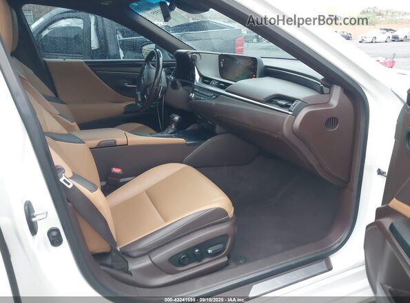 58ADA1C10MU003170 2021 LEXUS ES 300H White Vista interior delantera
