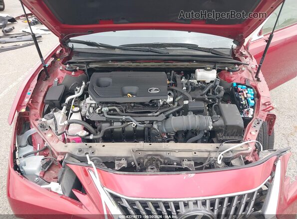 58ADA1C11PU030706 2023 LEXUS ES 300H Maroon Rear view