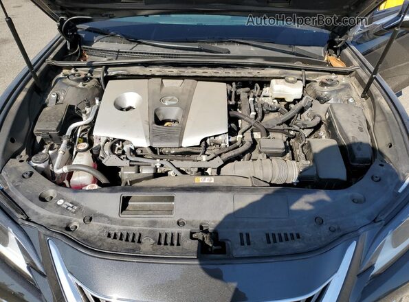 58ADA1C15MU012916 2021 LEXUS ES Black უკანა სალონის ხედი