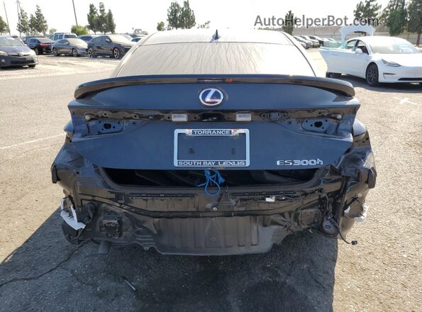 58ADA1C15MU012916 2021 LEXUS ES Black უკანა ხედი