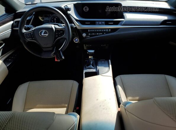 58ADA1C15MU012916 2021 LEXUS ES Black წინა პანელის ხედი