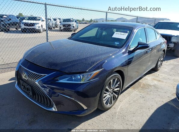 58ADZ1B10LU074779 2020 LEXUS ES 350 Dark Blue Передня ліва чверть