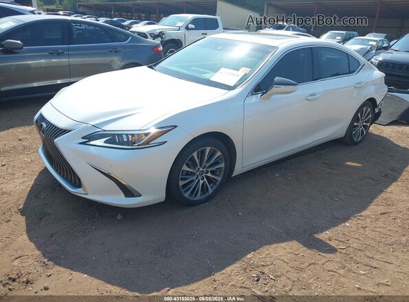 58ADZ1B12LU077196 2020 LEXUS ES White Przód lewy