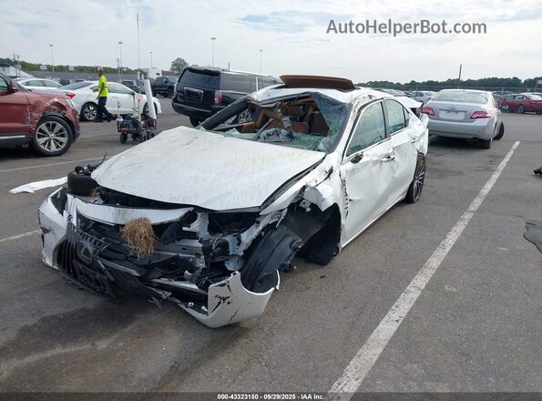 58ADZ1B12PU143560 2023 LEXUS ES White Vista tres cuartos delantera izquierda