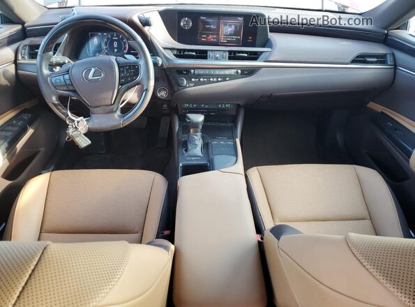 58ADZ1B13LU081211 2020 LEXUS ES Red Dashboard view