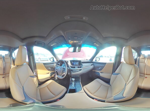 58ADZ1B13LU081211 2020 LEXUS ES Red VIN sticker view