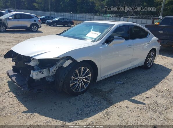 58ADZ1B13MU101197 2021 LEXUS ES 350 White Vista tres cuartos delantera izquierda