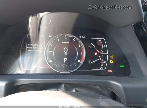 58ADZ1B15PU149885 2023 LEXUS ES 350 Black Вид задніх сидінь