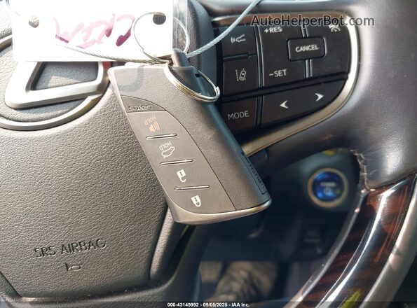 58AE21B13LU008588 2020 LEXUS ES 300H White Առջևի վահանակի տեսք