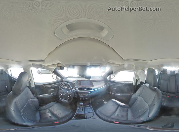 58AEZ1B11LU054089 2020 LEXUS ES White Widok wnętrza 360 stopni