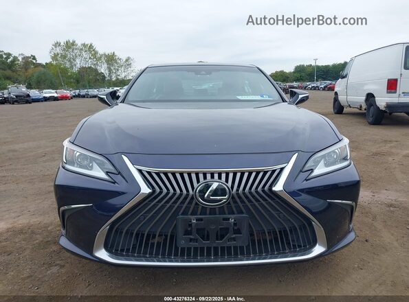 58AEZ1B17LU068319 2020 LEXUS ES 350 Dark Blue Instrument cluster view