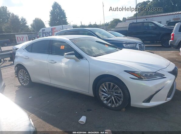 58AFZ1B19LU074806 2020 LEXUS ES White უკანა სალონის ხედი
