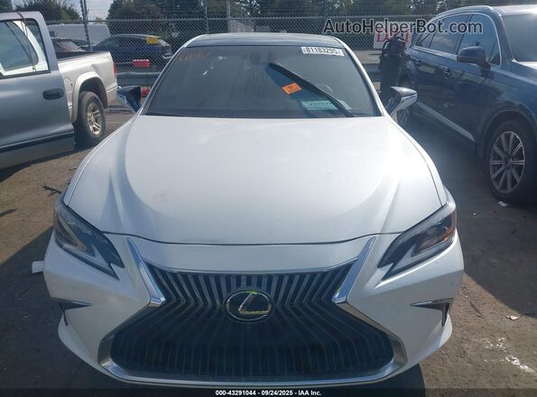 58AFZ1B19LU074806 2020 LEXUS ES White ხელსაწყოთა პანელის ხედი